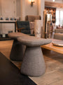Collection Particuliere Dam Stool Upholstered by Christophe Delcourt for Collection Particuliere Furniture New Seating