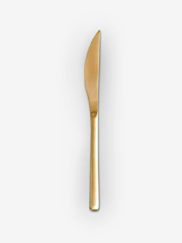 Mepra Due Ice Oro Dessert Knife Tabletop New Cutlery Default