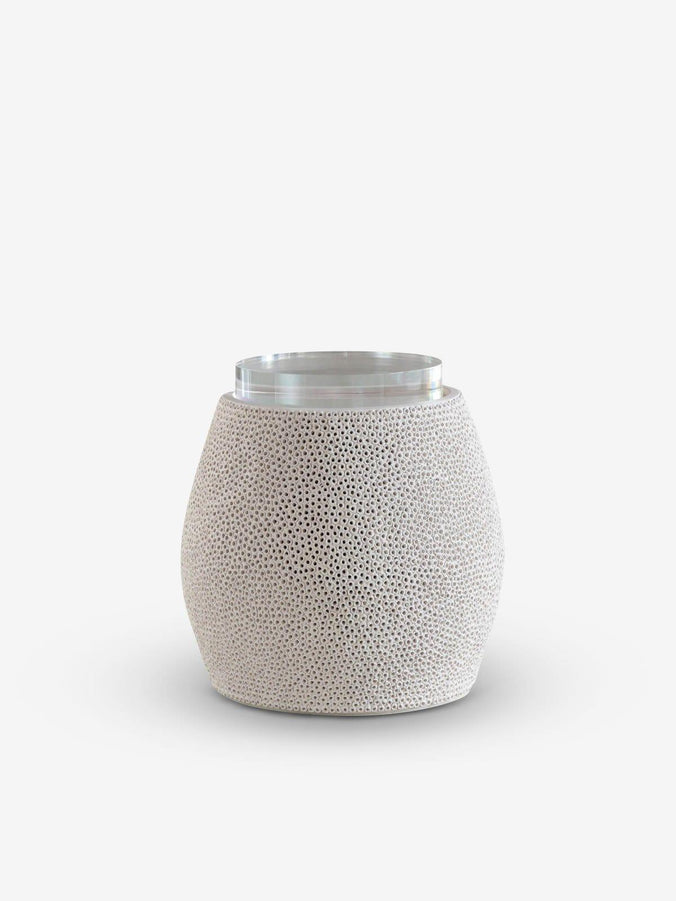Ecru High Hippie Jar by Gilles Caffier
