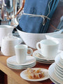 Bernardaud Ecume Large Salad Bowl by Bernardaud Tabletop New Dinnerware Bowl / White / Porcelain 03543634052603
