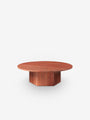 Epic 43" Coffee Table in Red Travertine - MONC XIII