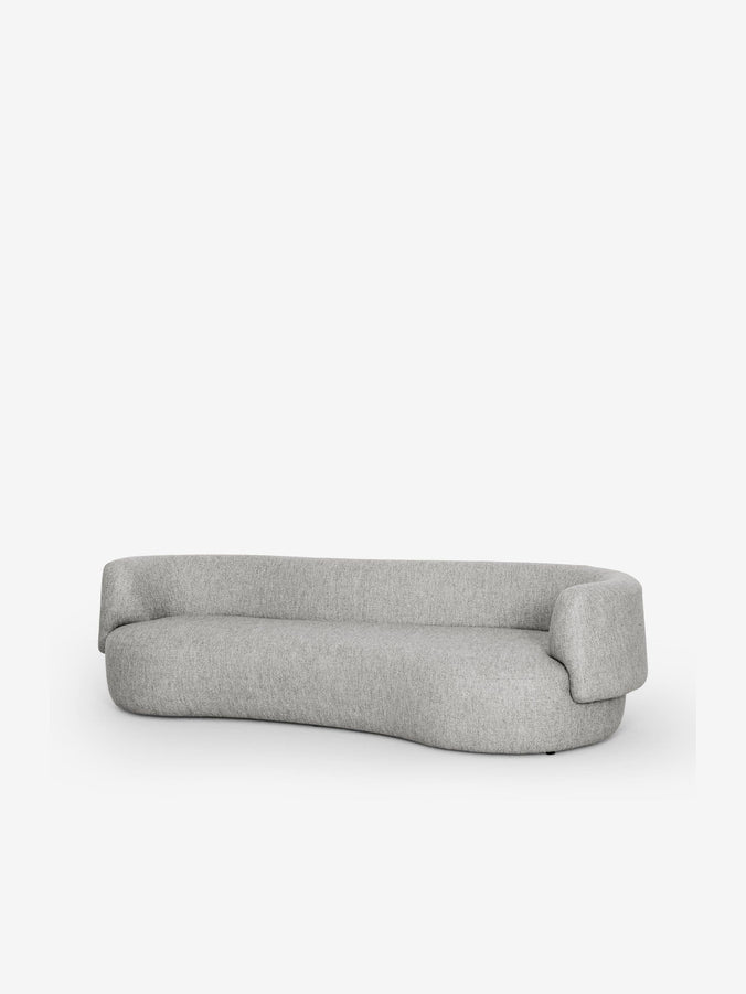 FAO Sofa in Gris Clair Deep Right Side by Collection Particuliere