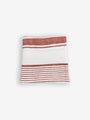 MONC XIII Firenze Large Towel by MONC XIII Textiles New Towels and Bath Sheets White and Red