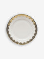 Herend Fish Scale 10.5" European Dinner Plate by Herend Tabletop New Dinnerware Gold 05992632689133