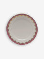 Herend Fish Scale 11" American Dinner Plate by Herend Tabletop New Dinnerware Pink 5992631718605