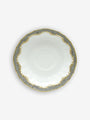 Herend Fish Scale 5.5" Canton Saucer by Herend Tabletop New Dinnerware Grey 05992633231706