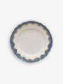 Herend Fish Scale 6" Bread & Butter Plate by Herend Tabletop New Dinnerware Blue 05992632357681