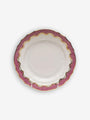 Herend Fish Scale 6" Bread & Butter Plate by Herend Tabletop New Dinnerware Pink 05992632357667