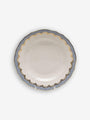 Herend Fish Scale 8.25" Dessert Plate by Herend Tabletop New Dinnerware Light Blue 05992632696131