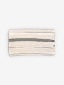 Charvet French Bistro Torchon by Charvet Tabletop New Napkins and Tableclothes Mocha Striped / 25.5" L x 22" W / Linen