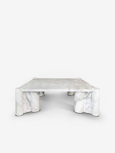 Gae Aulenti Jumbo Table in Arabascato Marble by Knoll - MONC XIII