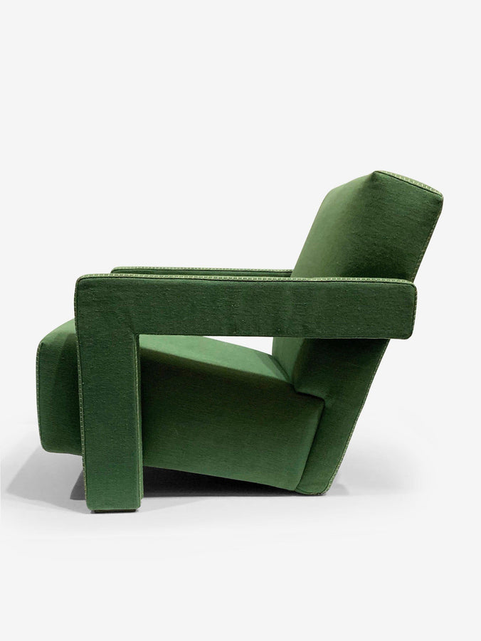 Gerrit Thomas Rietveld Utrecht Armchair in Linen by Cassina