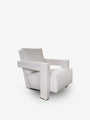 Gerrit Thomas Rietveld Utrecht Armchair in Linen by Cassina - MONC XIII