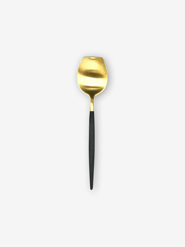 Cutipol Goa Sugar Ladle by Cutipol Tabletop New Cutlery Black Matte Gold