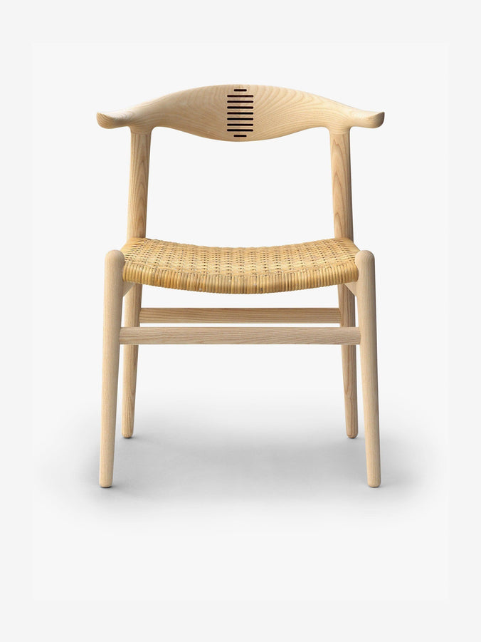 Hans Wegner Cow Horn Chair in Soaped Oak by PP Mobler