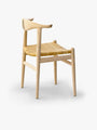 PP Mobler Hans Wegner Cow Horn Chair in Soaped Oak by PP Mobler Furniture New Seating Default