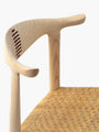 PP Mobler Hans Wegner Cow Horn Chair in Soaped Oak by PP Mobler Furniture New Seating Default