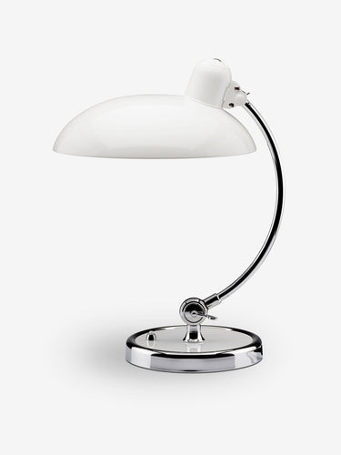 Fritz Hansen Kaiser Idell Luxus Tablelamp Model 6631 Lighting New High Gloss White / White / Metal