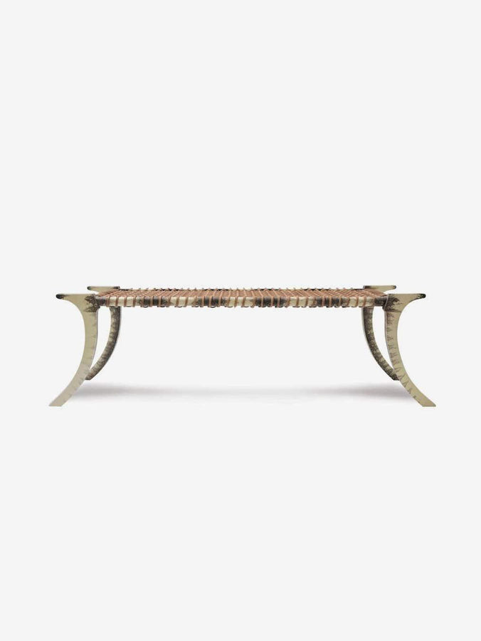 Klismos Bench in Lizard
