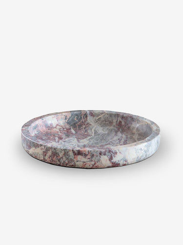 Michael Verheyden Komm Large Bowl in Marble Home Accessories New Vessels Diameter: 19 3/4” • Height: 3 3/4” / Natural / Marble
