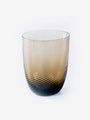 Nason Moretti Lavorazioni Varie Marrone Set of 6 Brown Water Glasses by Nason Moretti Tabletop New Glassware Default