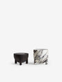 Luca Erba Tall HAN Container in Calacatta Viola Marble by Collection Particuliere - MONC XIII