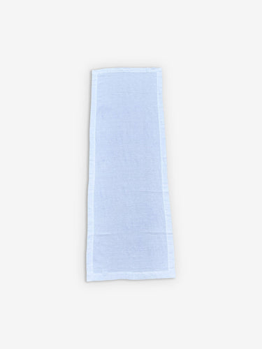 MONC XIII Lucca Runner by MONC XIII Tabletop New Napkins and Tableclothes Optical White Linen / 54