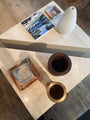 Michael Verheyden Mandorla Solifleur Pietra di Vicenza by Michael Verheyden Home Accessories New Vessels 8" Diameterr x 15" H / White / Stone