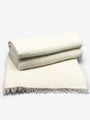 Alonpi Maracana Throw by Alonpi Textiles New Pillows and Throws 79" L x 60" W / Ivory / Cashmere