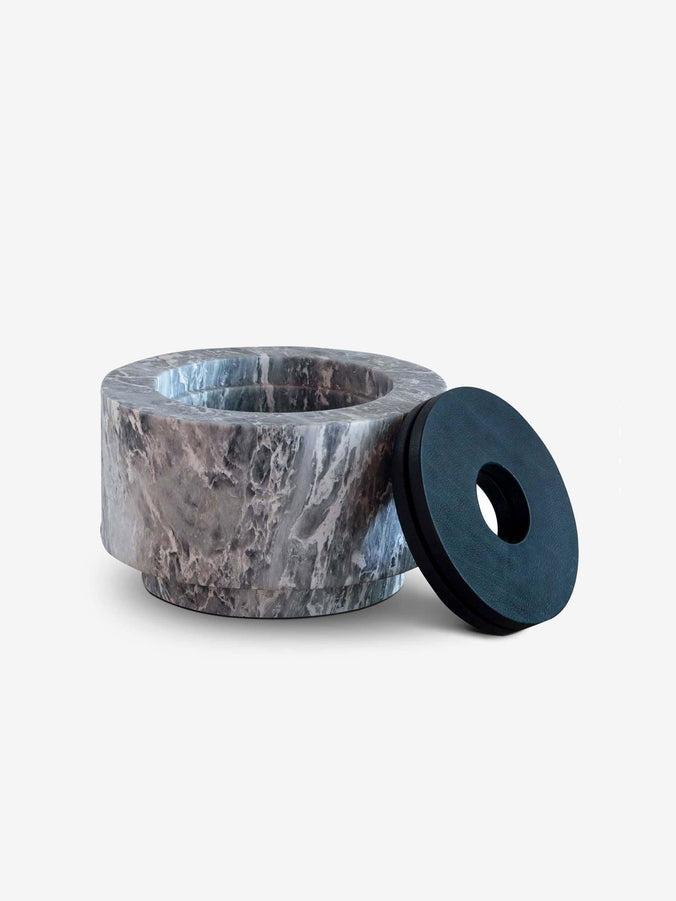 Marble Bowl in Grigio Vanato Antico Marble