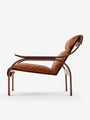 Cassina Marco Zanuso 722 Woodline Armchair in Walnut & Leather by Cassina Furniture New Seating 29.1” W x 35” D x 28.3” H / Pelle Naturale / Leather