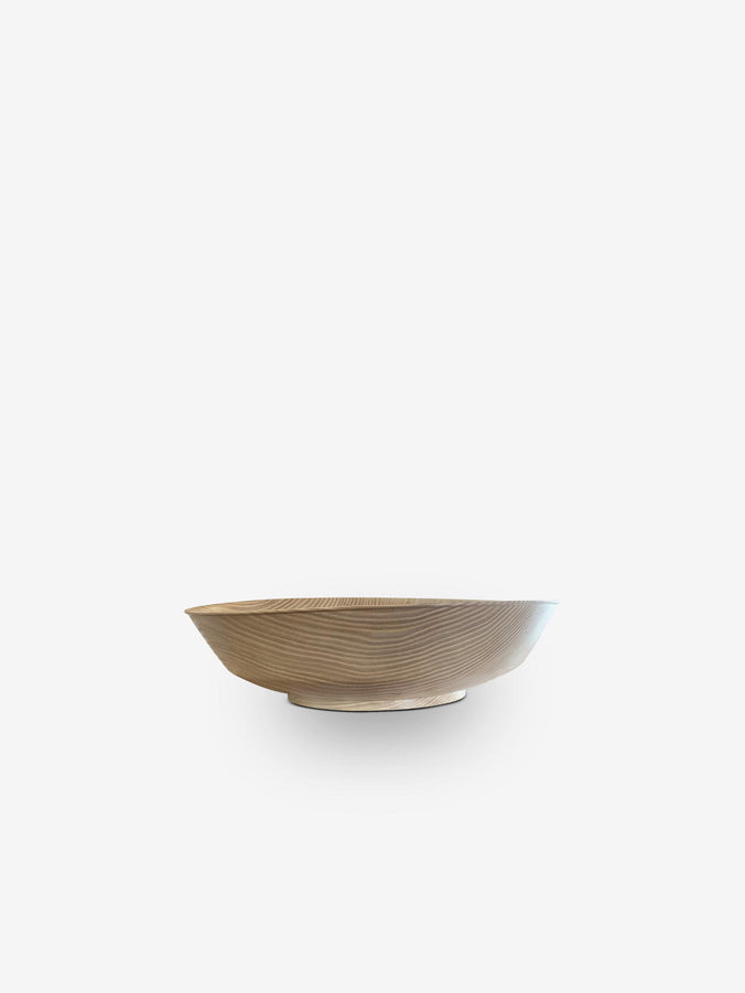 Medium Salad Bowl with Rolled Edge by Abigail Castaneda