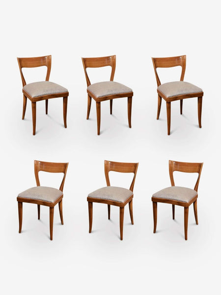 Mid-Century Italian Dining Chairs by Cassina