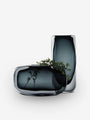 Arcade Murano Milano B Ocean Vase by Arcade Glass Tabletop New Glassware 17” W x 4” D x 8.5” H / Ocean / Glass