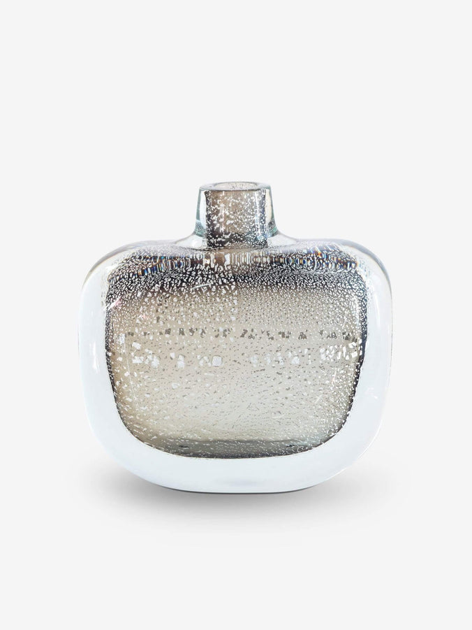 Mineralia B Grey Steel Glass Vessel by Arcade