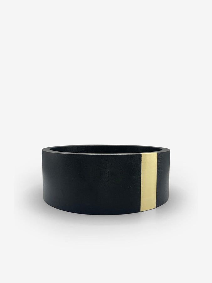 MOD Bowl with Solid Brass Inlay by The Wooden Palate