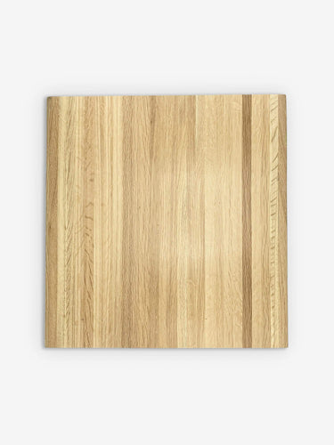 The Wooden Palate MOD Lip Board in Edge Grain White Oak with Brass Detail with Brass Detail by Wooden Palate Kitchen Accessories New Misc.