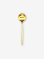 Cutipol Moon Coffee/Tea Spoon by Cutipol Tabletop New Cutlery Matte Gold