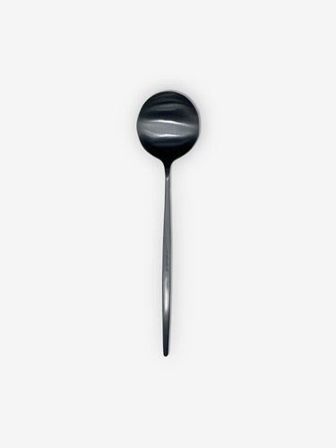 Cutipol Moon Serving Spoon by Cutipol Tabletop New Cutlery Matte Black