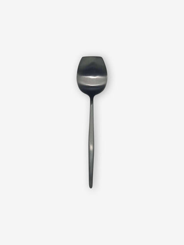 Cutipol Moon Sugar Spoon by Cutipol Tabletop New Cutlery Matte Black