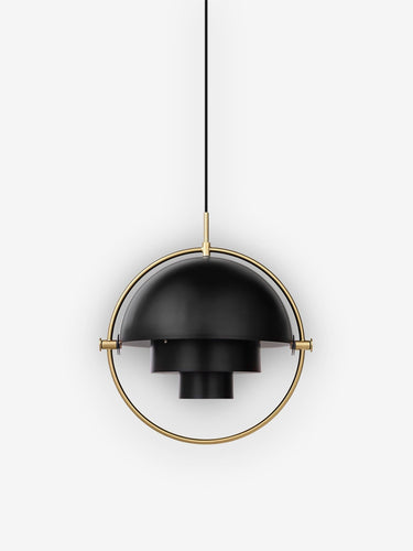 Gubi Multi-Lite Pendant by Gubi Lighting Accessories New Brass with Charcoal Black 05710902689320