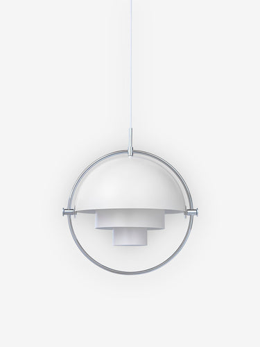 Gubi Multi-Lite Pendant by Gubi Lighting Accessories New Chrome with White 05710902690470