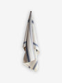 MONC XIII Nizza Large Towel by MONC XIII Textiles New Towels and Bath Sheets Indigo and Cream