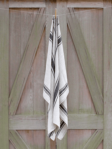 MONC XIII Nizza Large Towel by MONC XIII Textiles New Towels and Bath Sheets