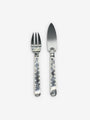 Puiforcat Normandie Fish Fork in Silver Plate by Puiforcat Tabletop New Cutlery
