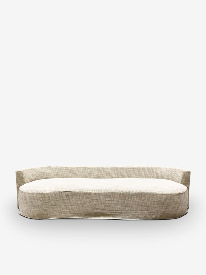 NOS Sofa in Fabric LIN Gris 005 by Collection Particuliere