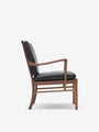 Carl Hansen OW149 Colonial Chair by Ole Wanscher for Carl Hansen Furniture New Seating 25.6" W x 26.8" D x 33.5" H x 18" Seat Height / Black / Wood