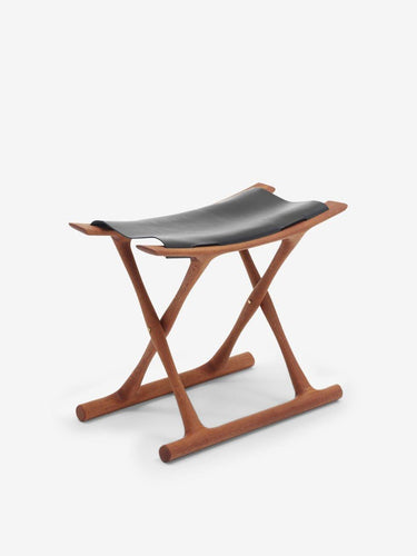 Carl Hansen OW2000 Egyptian Stool by Ole Wanscher for Carl Hansen Furniture New Seating 21.7