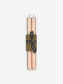 Greentree Home Pair of 12" Church Taper Candles by Greentree Home Home Accessories New Candles and Home Fragrance Blush