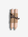 Greentree Home Pair of 9" Column Candles by Greentree Home Home Accessories New Candles and Home Fragrance Blush